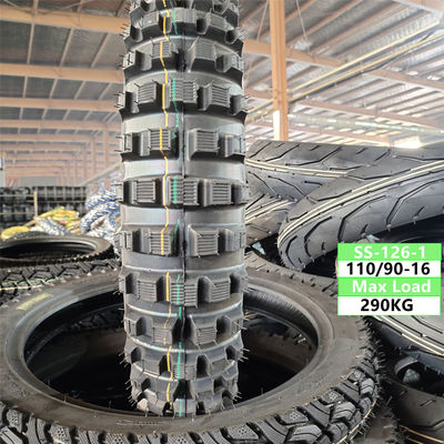 Mercado de México 17 pulgadas neumático de motocicleta rendimiento superior para cualquier terreno