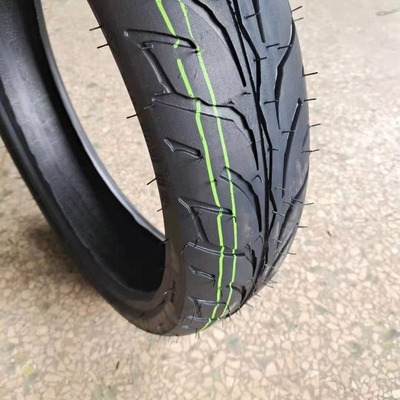Resistencia a la tracción 10.5 Pneus para motocicletas del mercado africano 100/80-17 Pneus para motocicletas de caucho natural