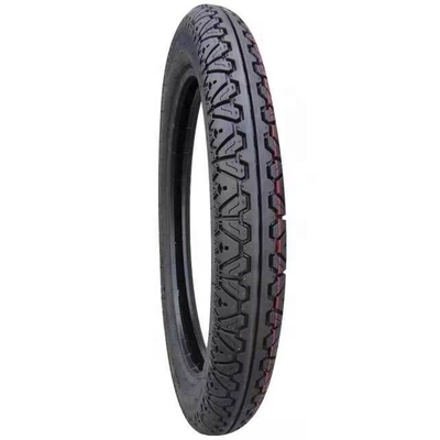 Fabricado en neumáticos para motocicletas de 2.75-18 con diseño de patrón profundo y contenido de caucho del 35% al 55%
