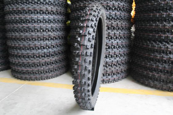 6PR/8PR Ply Rate 80/100-21 neumáticos de carreras para todo terreno 35%-45% Contenido de caucho para bicicletas de tierra