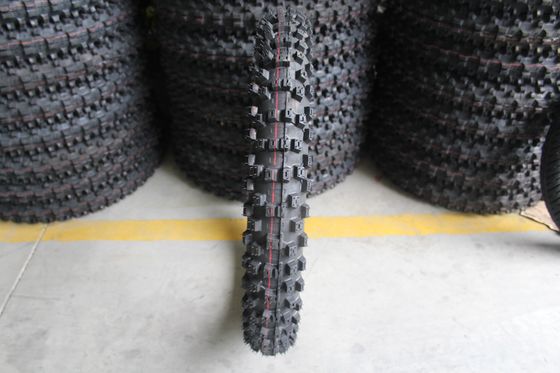 6PR/8PR Ply Rate 80/100-21 neumáticos de carreras para todo terreno 35%-45% Contenido de caucho para bicicletas de tierra