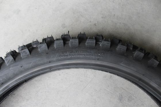 6PR/8PR Ply Rate 80/100-21 neumáticos de carreras para todo terreno 35%-45% Contenido de caucho para bicicletas de tierra