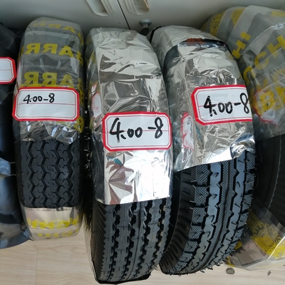 Alta durabilidad Bajaj neumáticos de tres ruedas 400-8 4.00-8 con capacidad de carga de 3 kg