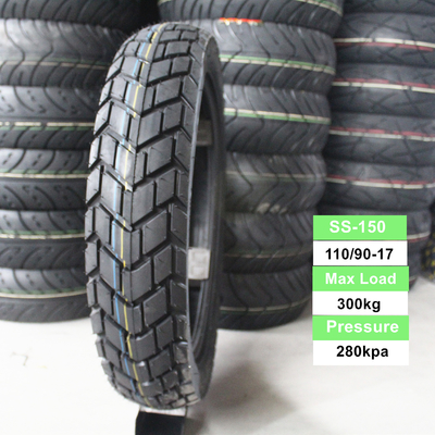 110/90-16 110/90-17 neumáticos para motocicletas y neumáticos sin tubos Super con un contenido de caucho del 35% al 45%