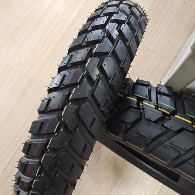 Mercado Africano Pneumático sin tubo para motocicletas 100/90-17 con y 5000 pcs Producción diaria