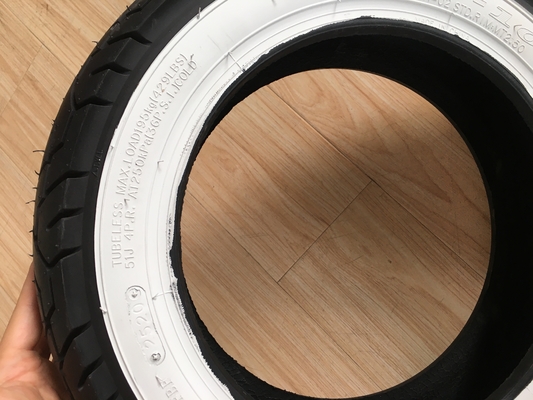 Carga en el puerto de Qingdao 350-10 neumático de scooter eléctrico para motocicleta neumático sin tubo de 10 pulgadas