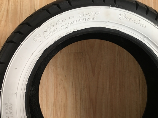 Carga en el puerto de Qingdao 350-10 neumático de scooter eléctrico para motocicleta neumático sin tubo de 10 pulgadas