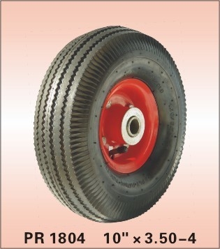 3.50-8 4.00-18 Ruedas de espuma de PU para carretillas Disponible OEM y soporte en línea