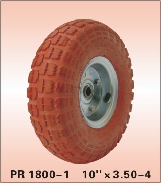 3.50-8 4.00-18 Ruedas de espuma de PU para carretillas Disponible OEM y soporte en línea