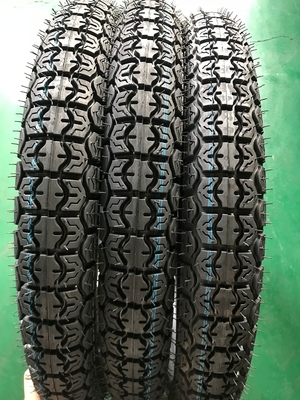 Pneumático para motocicletas 3.00-17 3.00-18 con clasificación 6/8 PR PLY y tecnología de Taiwan