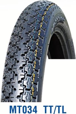 Pneumático de motocicleta de goma sólida de 16 pulgadas y tubo interior con clasificación de capa 4PR/6PR/8PR