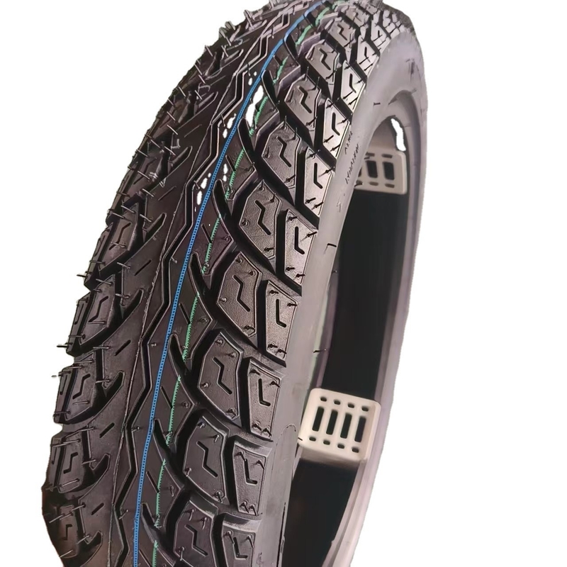 100/90-17 17 pulgadas neumático de motocicleta sin tubo con contenido de caucho y 6pr/8pr Ply Rating