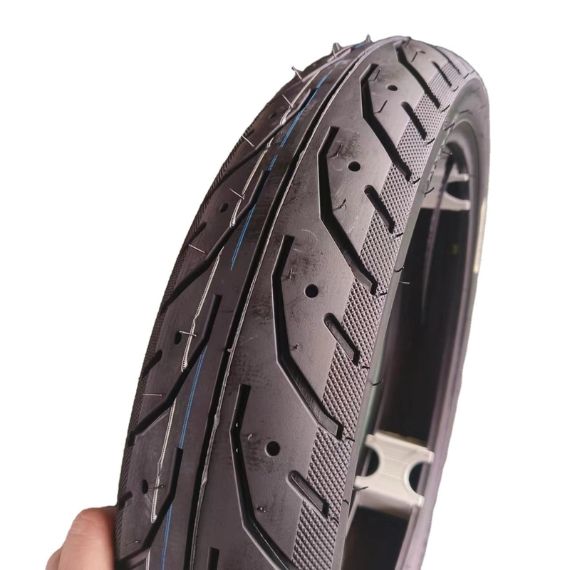Neumático de motocicleta sin tubo de nylon 100/80-17 OEM aceptado en Qingdao con puerto de carga