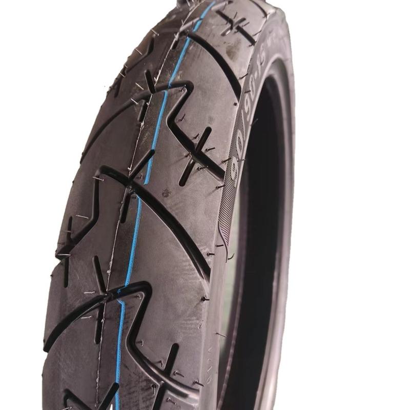 Materia prima Naturaleza caucho acero Nylon 90/90-18 neumático de motocicleta con y 90 días