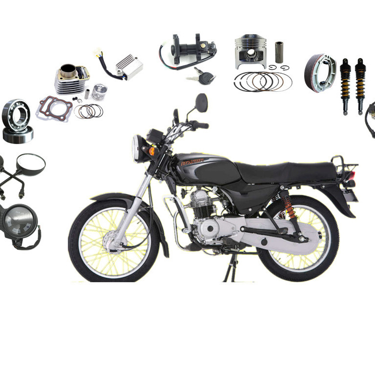 Piezas de repuesto de motocicleta colores según sus necesidades perfecto para reparación y reemplazo