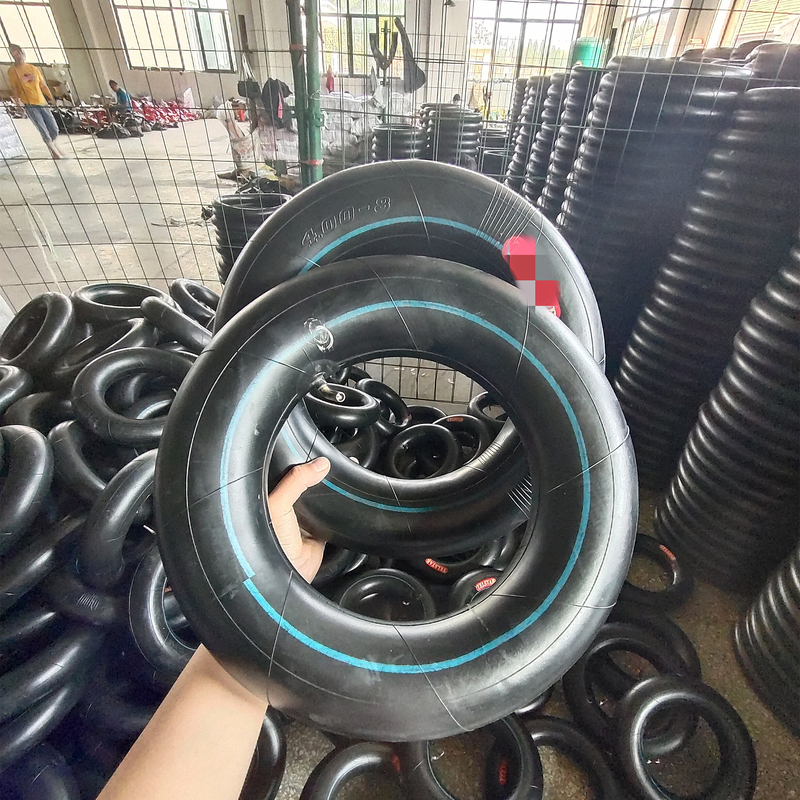 110 mm de ancho tubo interior de goma butílica de motocicleta 4.00-8 Para los requisitos