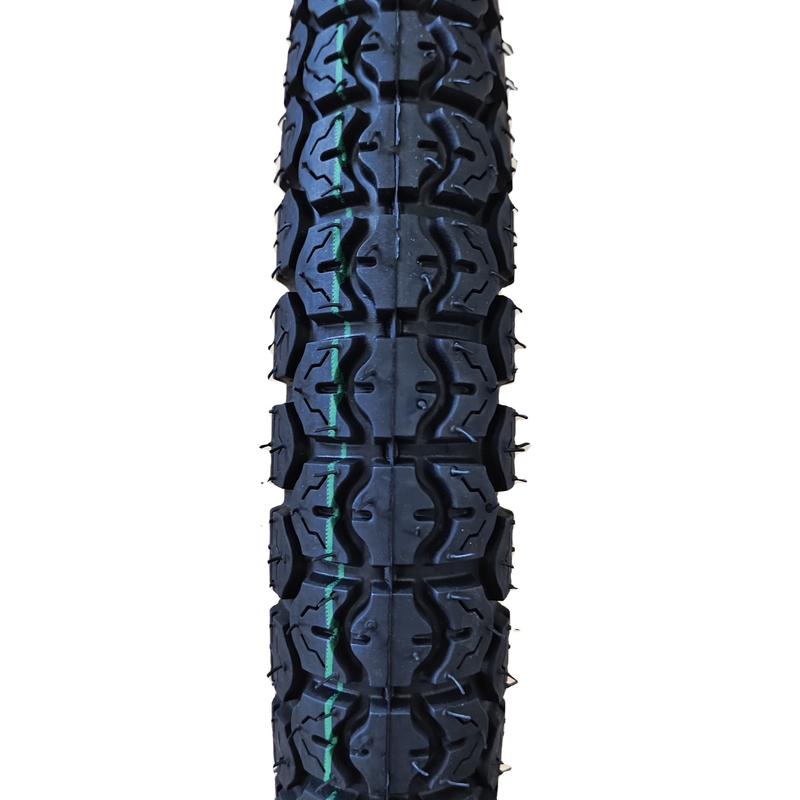 Pneumático de motocicleta de calle 3.00-17 con naturaleza estándar y razonable en color negro