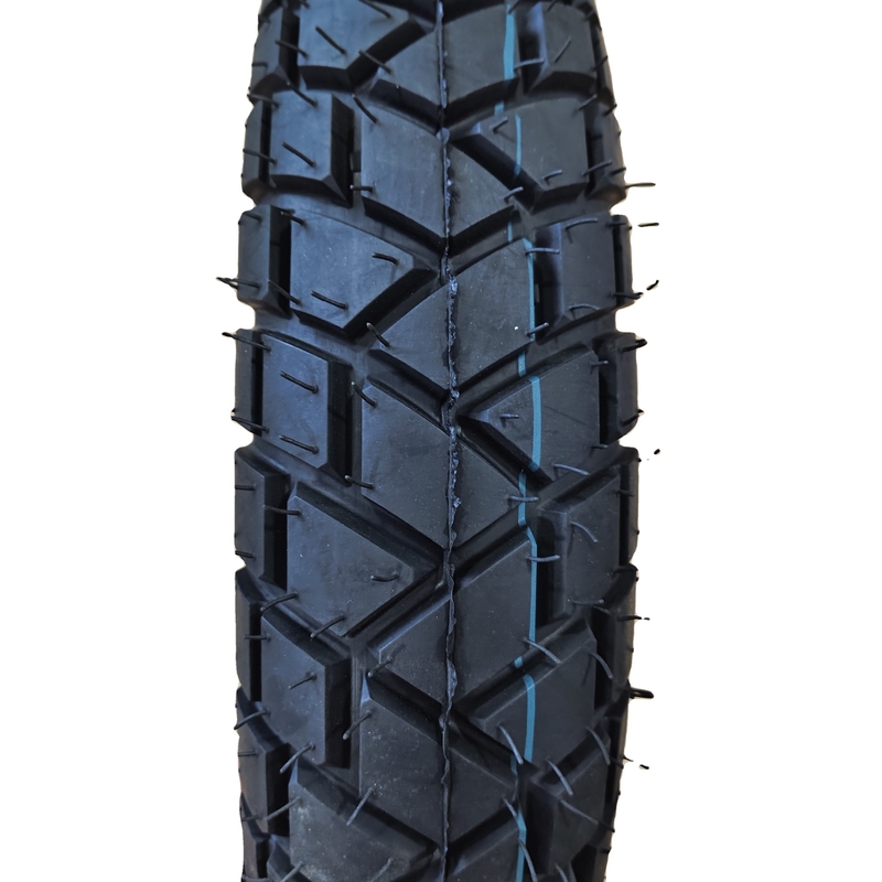 Tamaño de neumático 120/80-18 neumático sin tubo negro para motocicleta adecuado para todo terreno