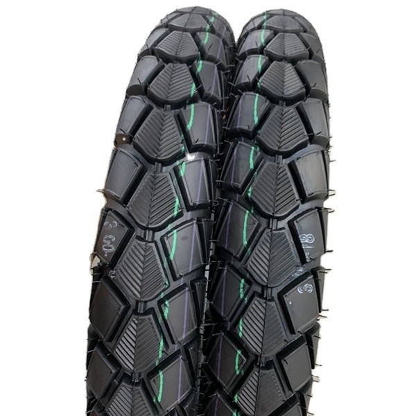 3.00-18 Resistencia a la tracción del neumático de motocicleta 10.5 Casing para un rendimiento fuerte y duradero