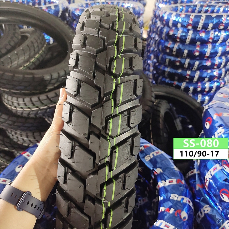 Super 110/90-16 110/90-17 Tubo de motocicleta y neumático sin tubo adecuado para todo tipo de clima