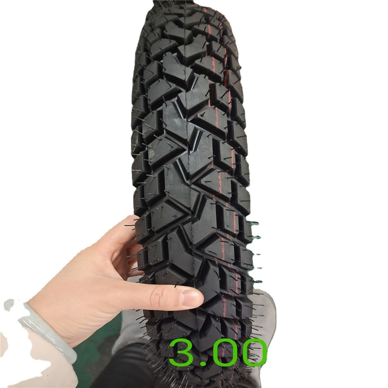 3.00-17 Super Run neumáticos de motocicleta con diseño de patrón profundo y carcasa de neumático duradero