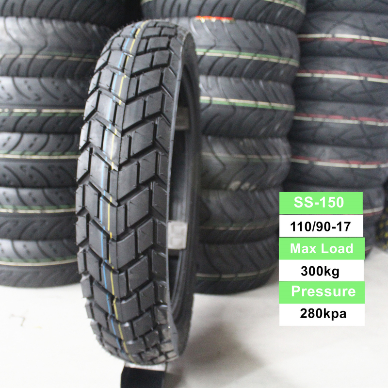 110/90-16 110/90-17 neumáticos para motocicletas y neumáticos sin tubos Super con un contenido de caucho del 35% al 45%