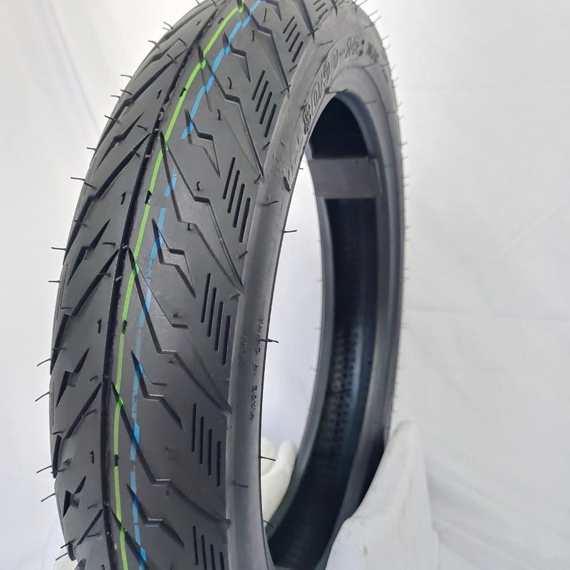 Tamaño del neumático 14 pulgadas neumático sin tubo para scooter 80/90-14 90/90-14 100/80-14 puerto de carga puerto de Qingdao